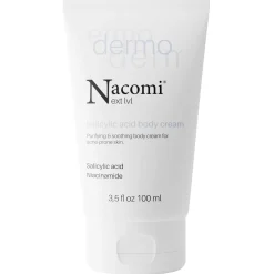 Nacomi - Dermo - Oczyszczająco - Łagodzący Krem do Ciała z Kwasem Salicylowym i Niacynamidem - 100ml