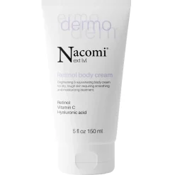 Nacomi - Dermo - Rozjaśniająco-Odmładzający Krem do Ciała z Retinolem i Witaminą C - 150ml