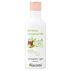 Nacomi - Żel pod Prysznic - Bambus z Mlekiem Kokosowym - 300ml