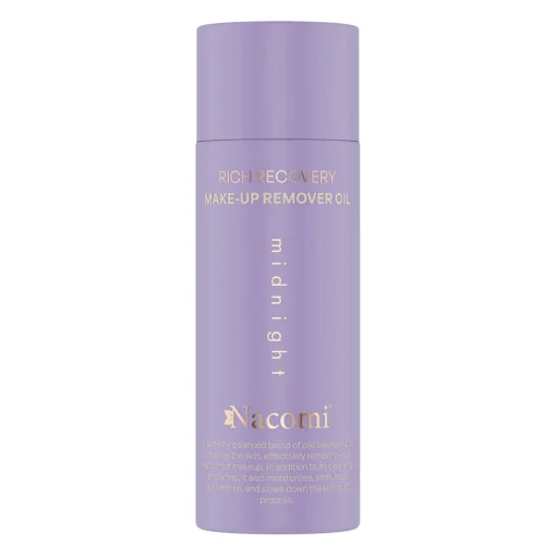 Nacomi - Rich Recovery - Olejek do Zmywania Makijażu - Midnight - 100ml