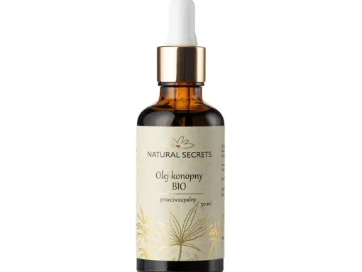 Natural Secrets - Olej Konopny Bio - 50ml