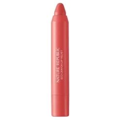 Nature Republic - By Flower Eco Crayon Lip Velvet -  Pomadka do Ust - 02 Pink Breeze - 2,8g