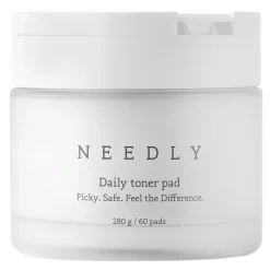 Needly - Daily Toner Pad - Złuszczająco-Nawilżające Płatki do Twarzy - 60szt/280g