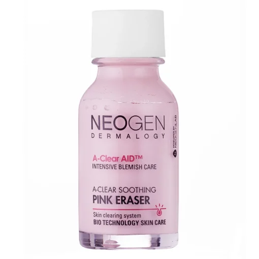 Neogen - Dermalogy A-Clear Soothing Pink Eraser - Punktowy Środek na Niedoskonałości - 15ml