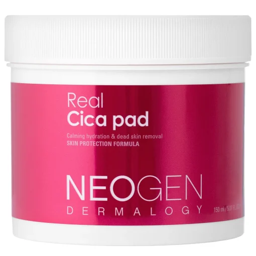 Neogen - Dermalogy Real Cica Pad - Złuszczająco-Łagodzące Płatki do Twarzy - 90szt/150ml