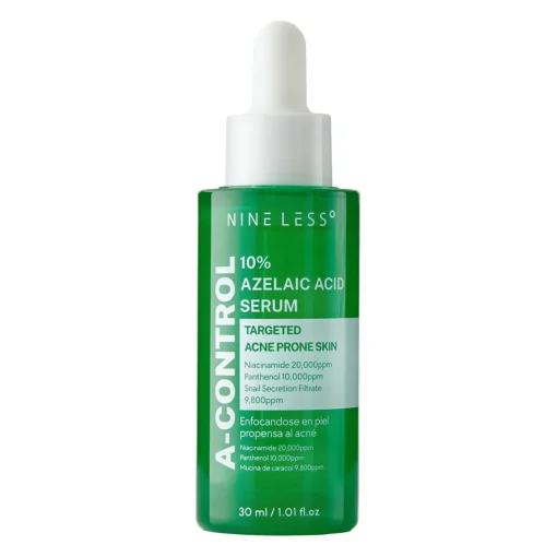 Nine Less - A-Control 10% Azelaic Acid Serum - Serum z 10% Kwasem Azelainowym - 30ml