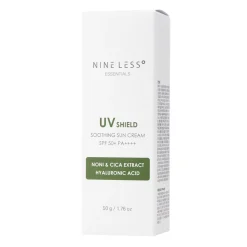 Nine Less - Essentials UV Shield Soothing Sun Cream SPF 50+/PA++++ - Nawilżający Krem z Filtrem - 50g