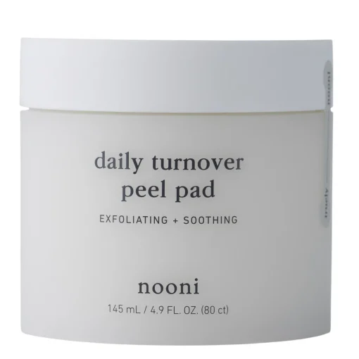 Nooni - Daily Turnover Peel Pad - Złuszczające Płatki do Twarzy z Kwasami - 80szt/145ml