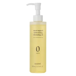 Nooni - Snow Aqua 0 LHA Toning Cleansing Oil - Oczyszczający Olejek do Twarzy - 200ml