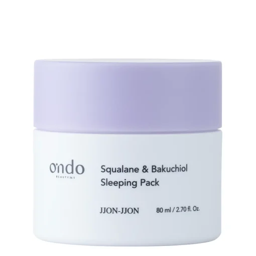Ondo Beauty 36.5 - Squalane Bakuchiol Sleeping Pack Jjon Jjon - Nawilżająca Maska do Twarzy na Noc - 80ml