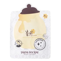 Papa Recipe - Bombee Whitening Honey Mask - Rozjaśniająca Maska w Płachcie z Niacynamidem - 1szt/25g