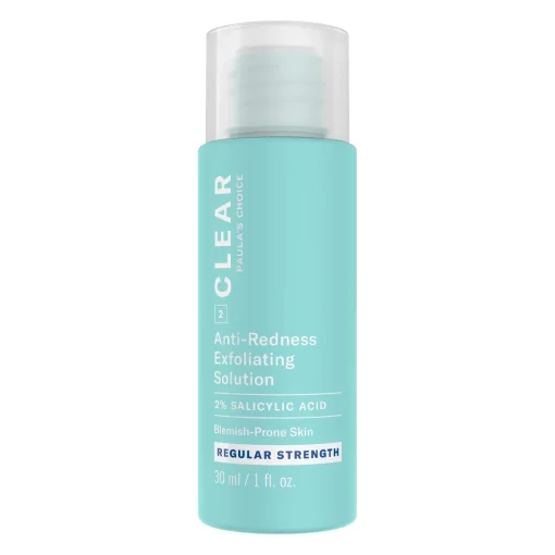 Paula's Choice - Clear - Regular Strength Anti-Redness Exfoliating Solution 2% BHA - Płyn Złuszczający z 2% Kwasem Salicylowym - 30ml