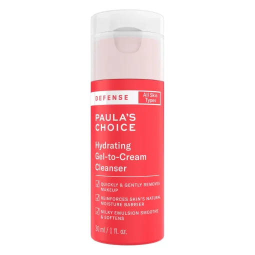 Paula's Choice - Defense - Hydrating Gel-To-Cream Cleanser - Kremowy Żel Myjący - 30ml
