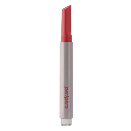 Peripera - Heart Jam Glow Lip - Pomadka do Ust z Efektem Błyszczyku - 01 Peach Fondue - 1,4g