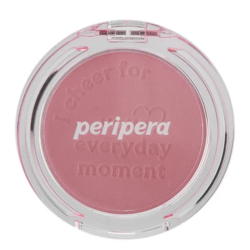 Peripera - Pure Blushed Sunshine Cheek - Róż do Policzków - 12 Sunny Pink - 4,2g