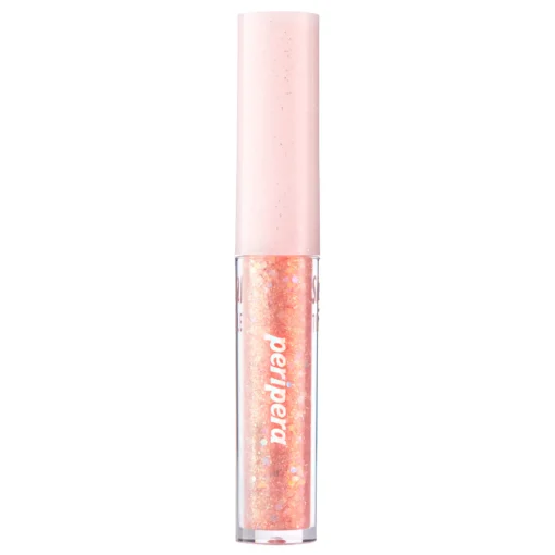Peripera - Sugar Twinkle Liquid Glitter - Brokat w Pędzelku - 02 Sodapop Flakes - 1,9g