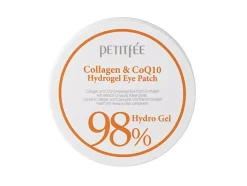 Petitfee - Collagen Q10 Hydrogel Eye Patch - Hydrożelowe Płatki pod Oczy z Kolagenem i Koenzymem Q10 - 60szt.