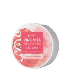 Petitfee - Pink Vita Brightening Eye Mask - Rozświetlające Płatki Hydrożelowe pod Oczy - 60szt