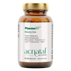 Pharmovit - Acnatal Skin Booster - Suplement Diety Wspomagający Walkę z Trądzikiem - Kapsułki - 60szt