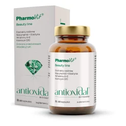 Pharmovit - Antioxidal Skin Booster - Suplement Diety Ochrona przed Stresem Antyoksydacyjnym - Kapsułki - 60szt