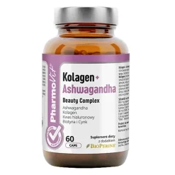 Pharmovit - Kolagen + Ashwagandha - Suplement Diety - Kapsułki - 60szt