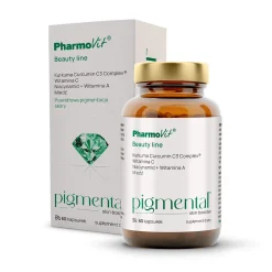 Pharmovit - Pigmental Skin Booster - Suplement Diety na Prawidłową Pigmentację Skóry - Kapsułki - 60szt