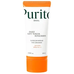 Purito Seoul - Daily Soft Touch Sunscreen SPF 50+ PA++++ - Krem Przeciwsłoneczny z Ceramidami - 60ml