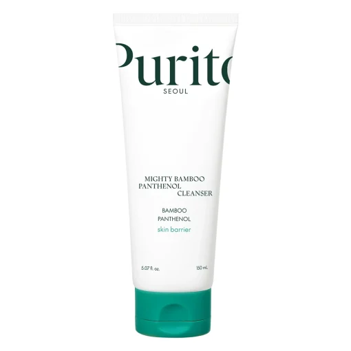 Purito Seoul - Mighty Bamboo Panthenol Cleanser - Nawilżający Żel do Mycia Twarzy - 150ml
