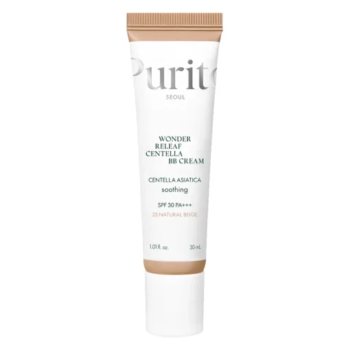 Purito Seoul - Wonder Releaf Centella BB Cream SPF 30 PA+++ #23 Natural Beige - Krem BB z Wąkrotą Azjatycką - 30ml