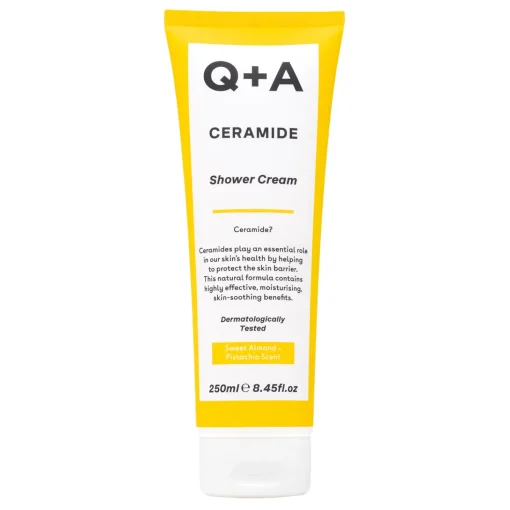 Q+A - Ceramide Shower Cream - Ceramidowy Krem do Mycia Ciała - 250ml