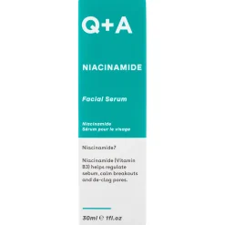 Q+A - Niacinamide Facial Serum - Równoważące Serum do Twarzy z Niacynamidem - 30ml