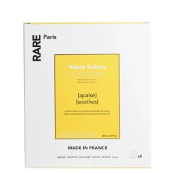 Rare Paris - Trésor Solaire Box - Zestaw Kojących Masek w Płachcie - 5x23ml