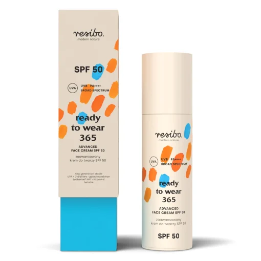 Resibo - Ready to Wear 365 - Advanced Face Cream SPF50 - Zaawansowany Krem do Twarzy - 50ml