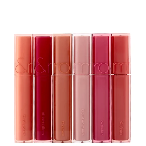 Rom&nd - Dewyful Water Tint Muteral Nude Series - Wodny Tint do Ust - 13 Custard Mauve - 5g