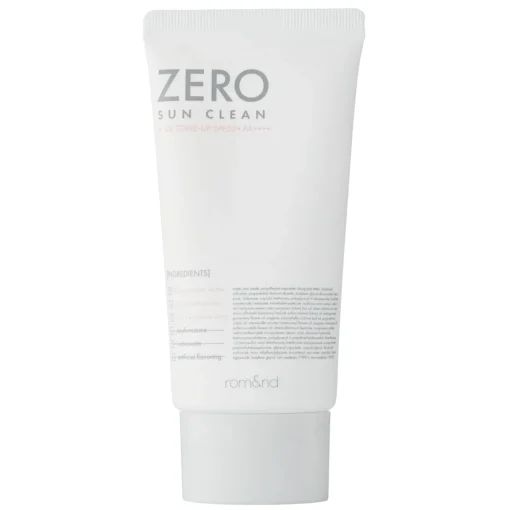 Rom&nd - Zero Sun Clean SPF50+ PA++++ - Lekki Tonujący Krem z Filtrem - 02 Tone Up - 50ml