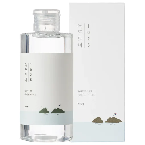 Round Lab - Time Deal 1025 Dokdo Toner - Wygładzający Tonik do Twarzy - 200ml