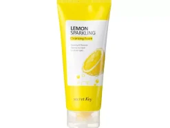 Secret Key - Lemon Sparkling Cleansing Foam - Cytrynowa Pianka do Mycia Twarzy - 200g