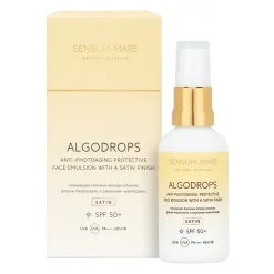 Sensum Mare - Algodrops Satin - Anti-Photoaging Protective Face Emulsion - Emulsja Ochronna o Satynowym Wykończeniu - 50ml