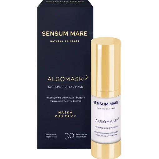 Sensum Mare - Algomask - Intensywnie Odżywcza i Bogata Maska pod Oczy w Kremie - 15ml