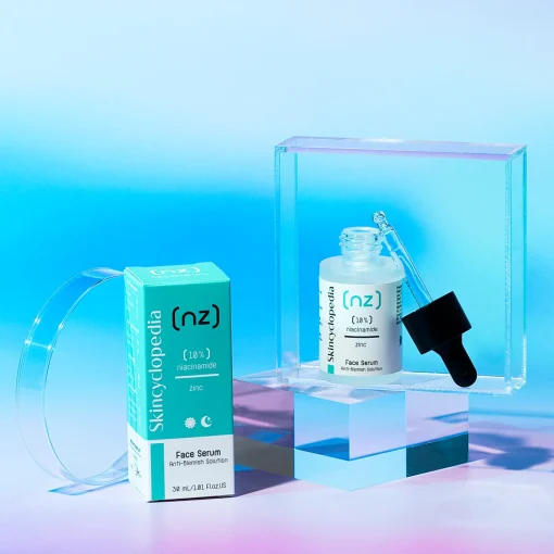 Skincyclopedia - Face Serum 10% Niacinamide + 1% Zinc - Skoncentrowane Serum Przeciw Niedoskonałościom- 30ml
