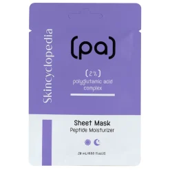 Skincyclopedia - Sheet Mask Polyglutamic Acid - Głęboko Nawilżająca Maska w Płachcie - 1szt/20ml