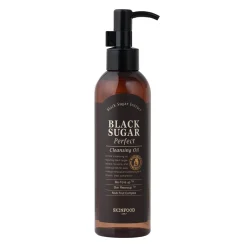 Skinfood - Black Sugar Perfect Cleansing Oil - Oczyszczający Olejek do Twarzy - 200ml
