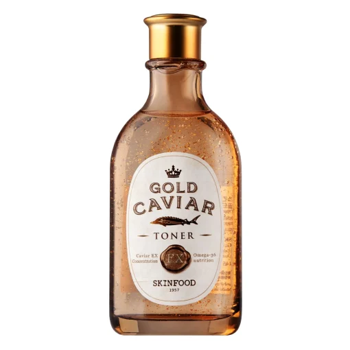 Skinfood - Gold Caviar EX Toner - Przeciwzmarszczkowy Tonik do Twarzy - 145ml
