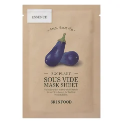 Skinfood - Sous Vide Mask Sheet Eggplant - Nawilżająca Maska do Twarzy w Płachcie - 1szt/20g