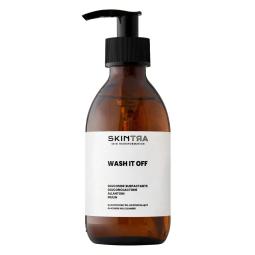 SkinTra - Wash It Off - Glukozydowy Żel Oczyszczający - 200ml