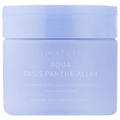S.Nature - Aqua Oasis Panthe-Allan Calming Pad - Kojące Płatki do Twarzy - 60szt/190ml