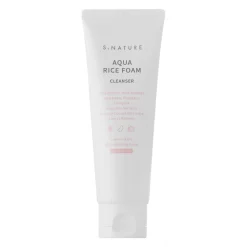 S.Nature - Aqua Rice Foam Cleanser - Ryżowa Pianka do Oczyszczania Twarzy - 80ml