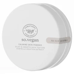So Natural - So Vegan Calming Skin Powder - Matujący Puder do Twarzy - 8g
