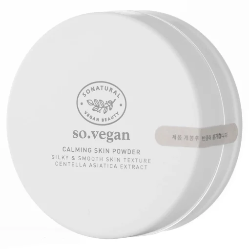 So Natural - So Vegan Calming Skin Powder - Matujący Puder do Twarzy - 8g