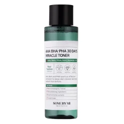 Some By Mi - AHA BHA PHA 30 Days Miracle Toner - Tonik Oczyszczający z Kwasami AHA BHA PHA - 150ml